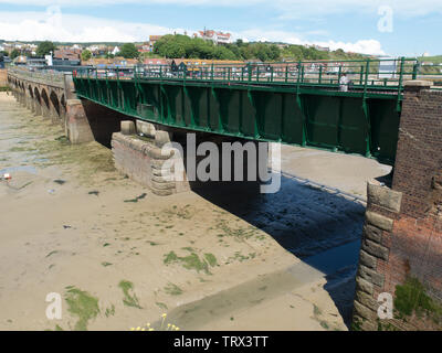 Folkestone seaside resort Stock Photo