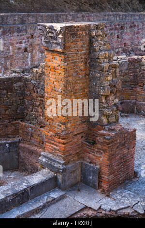 Ancient Roman town Miróbriga, Santiago do Cacem, Natural Park of Southwest Alentejo and Costa Vicentina, Alentejo, Portugal, Europe Stock Photo