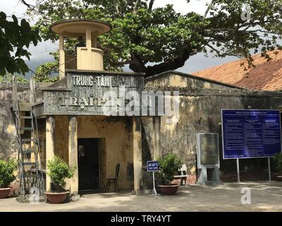 Trai Phu Hai Prison in Con Dao - former french colonial prisoner camp Poulo Condor on the vietnamese island Con Dao | usage worldwide Stock Photo