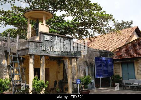 Trai Phu Hai Prison in Con Dao - former french colonial prisoner camp Poulo Condor on the vietnamese island Con Dao | usage worldwide Stock Photo