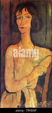 Amedeo Modigliani - Portrait Marguerite Seated 1916 Stock Photo - Alamy