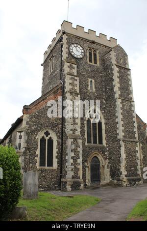 Stone Parish church Stock Photo