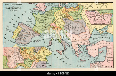 An old map showing the Ottoman Empire under Mohammed II (Mehmed II ...