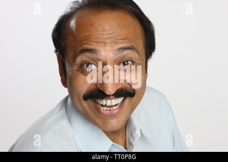 Portrait of a man smiling Stock Photo