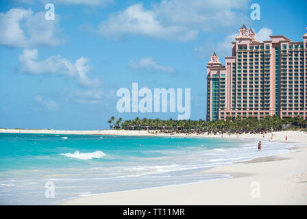 The Royal at Atlantis Hotel Paradise Island - Bahamas Stock Photo