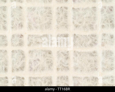 ribbed background from handmade organic paper close up Stock Photo