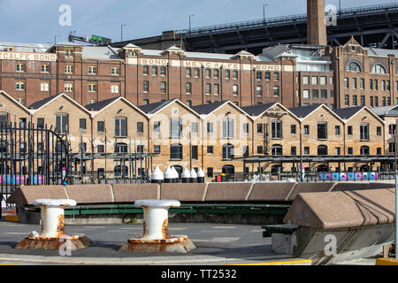 The Rocks History The Rocks area of Sydney beneath the harbour bridge, historical ...
