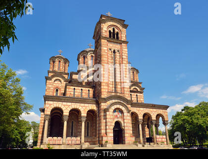 St Marks Church, Belgrade, Serbia Stock Photo