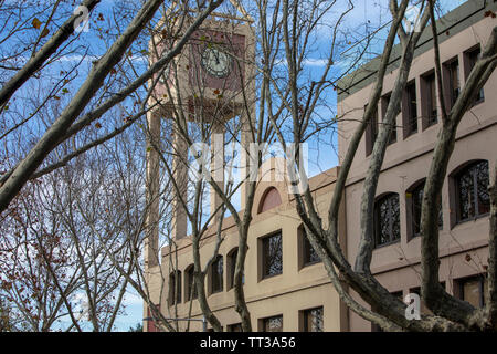 Clocktower square in harrington street,The Rocks historic area of Sydney,Australia Stock Photo