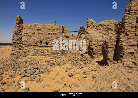 Old Dongola in Sudan, Africa Stock Photo