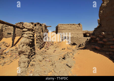 Old Dongola in Sudan, Africa Stock Photo