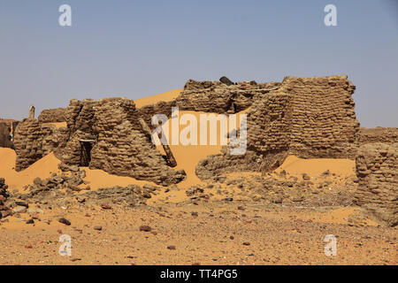 Old Dongola in Sudan, Africa Stock Photo