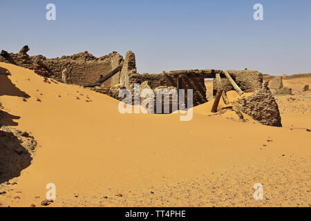 Old Dongola in Sudan, Africa Stock Photo