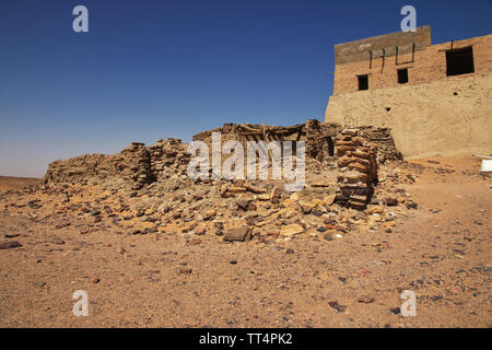 Old Dongola in Sudan, Africa Stock Photo