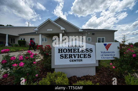 UNITED STATES - May 23, 2016: Loudoun Homeless Services Center on Meadowview Court in Leesburg near the Leesburg Airport. (Photo by Douglas Graham/Lou Stock Photo