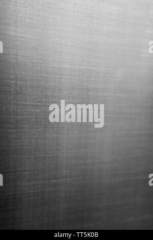 industrial constrution brushed steel surface plate in a angle Stock Photo