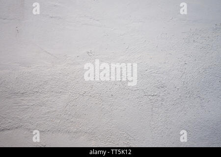 abstract textured background of plastered white wall Stock Photo