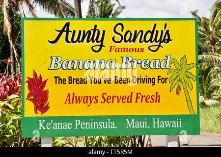 Aunty Sandy's famous banana bread Stock Photo - Alamy