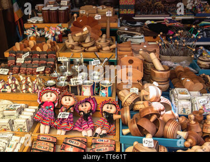 La Recova Municipal Market in La Serena, Coquimbo Region, Chile, South America Stock Photo