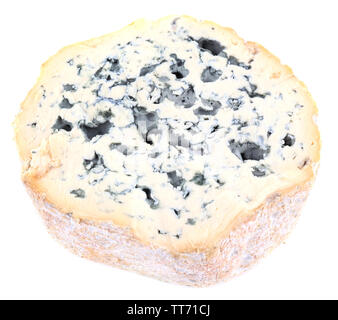 Blue cheese isolated on white Stock Photo
