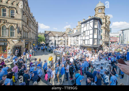 Manchester City Homecoming 2019 Stock Photo