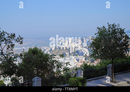 Haifa Panorama Stock Photo