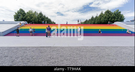 Giant Pride flag coming to FDR Four Freedoms Park in New York