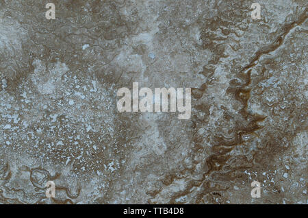 Texture marble stone brown beige closeup. Background of the marble Stock Photo