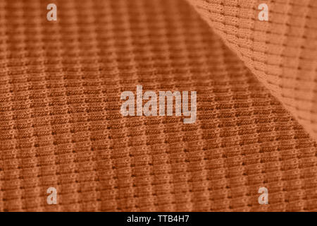 LIght brown color textile texture close up. Abstract background Stock Photo