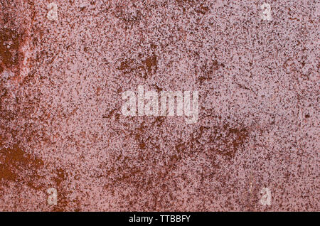 Old rusty metal surface is covered with rust Stock Photo