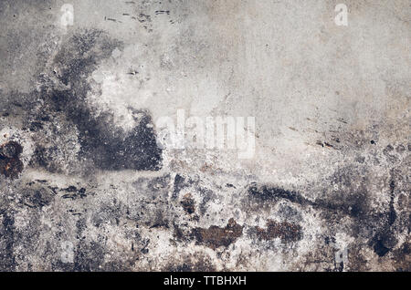 Picture of an old stained wall, color toned abstract background or texture. Stock Photo