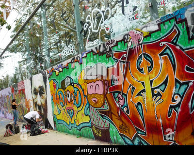 Born in the Street, an exhibition organized by the Cartier Foundation for Contemporary Art, Paris, France Stock Photo