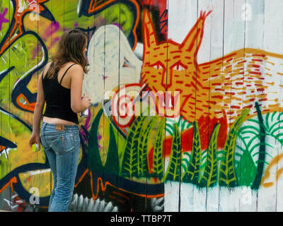 Born in the Street, an exhibition organized by the Cartier Foundation for Contemporary Art, Paris, France Stock Photo