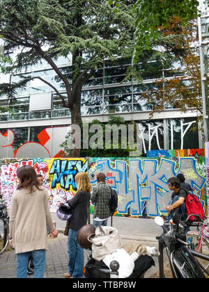 Born in the Street, an exhibition organized by the Cartier Foundation for Contemporary Art, Paris, France Stock Photo