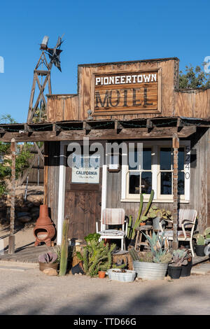 Pioneertown in Southern California, USA Stock Photo