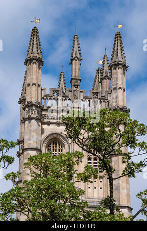 Magdalen Tower, Oxford Stock Photo
