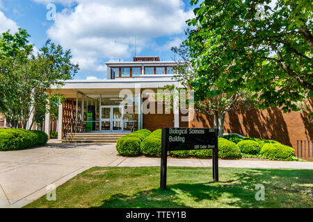 ATHENS, GA, USA - May 3: Biological Sciences Building on May 3, 2019 at the University of Georgia in Athens, Georgia. Stock Photo