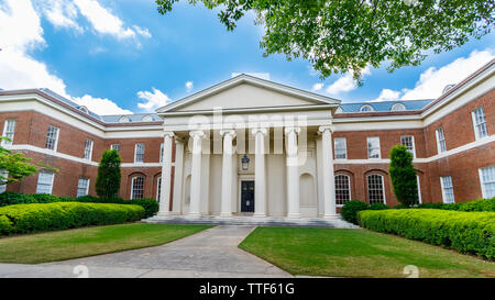 ATHENS, GA, USA - May 3: Brooks Hall on May 3, 2019 at the Terry College of Business - University of Georgia in Athens, Georgia. Stock Photo
