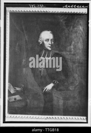 Mattsee, provostship: picture of the archbishop Jerome count Colloredo. painting circa 1780. OeKT X / 2, 305, Additional-Rights-Clearance-Info-Not-Available Stock Photo