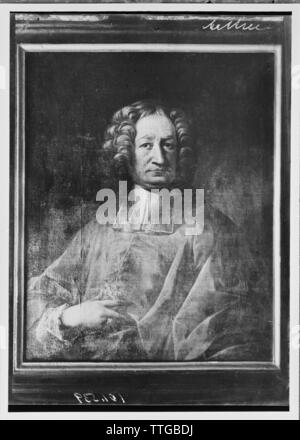 Mattsee, provostship: picture of the archbishop Leopold Anton Baron of Firmian. painting circa 1730. OeKT X / 2, 304, Additional-Rights-Clearance-Info-Not-Available Stock Photo