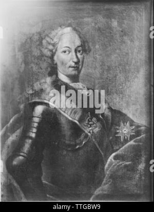 Maximilian III Joseph of Bavaria, picture of the electors. painting circa 1770, in the provostship in Mattsee. photograph for the Austrian art topography, Additional-Rights-Clearance-Info-Not-Available Stock Photo