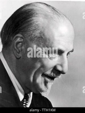 THOMAS BEECHAM (1879-1961) English conductor about 1950 Stock Photo