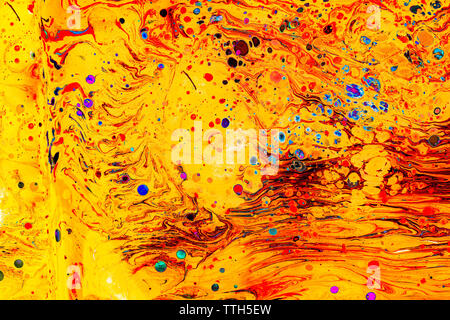 Abstract marbling art patterns  as colorful background Stock Photo