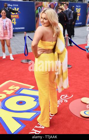 Tallia Storm. 'Toy Story 4' European Premiere, Odeon Luxe, Leicester Square, London. UK Stock Photo