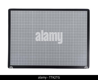 black Cutting mat isolated on white background Stock Photo