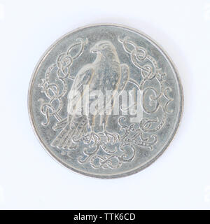 Isle of Man 10 Pence Elizabeth II Coin 1982 Stock Photo Alamy