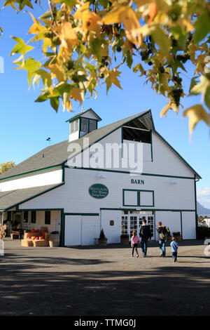 USA, Oregon, Medford, the RoxyAnn Winery was founded in 202 at the historic Hilcrest Orchard in east Medford and is one of Southern Oregon's oldest or Stock Photo