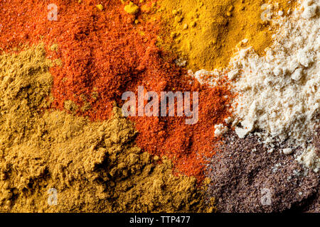 Full frame shot of spices Stock Photo