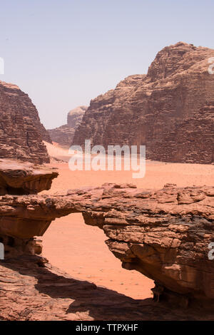 Wadi Rum Arch Stock Photo