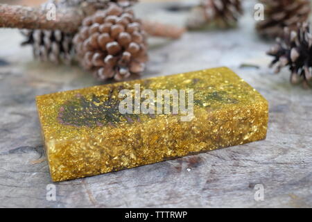 Casting resim pine cone Stock Photo